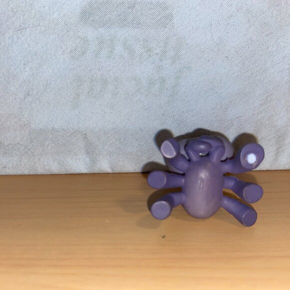 Littlest Pet Shop LPS Purple Pink Bow Glass Eyed Spider 329 - Picture 5 of 5